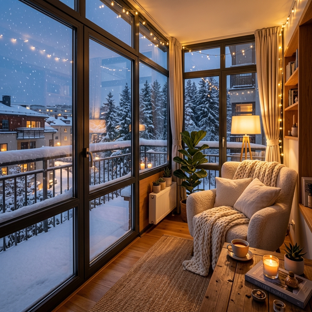 Kışın Balkon Yalıtımı